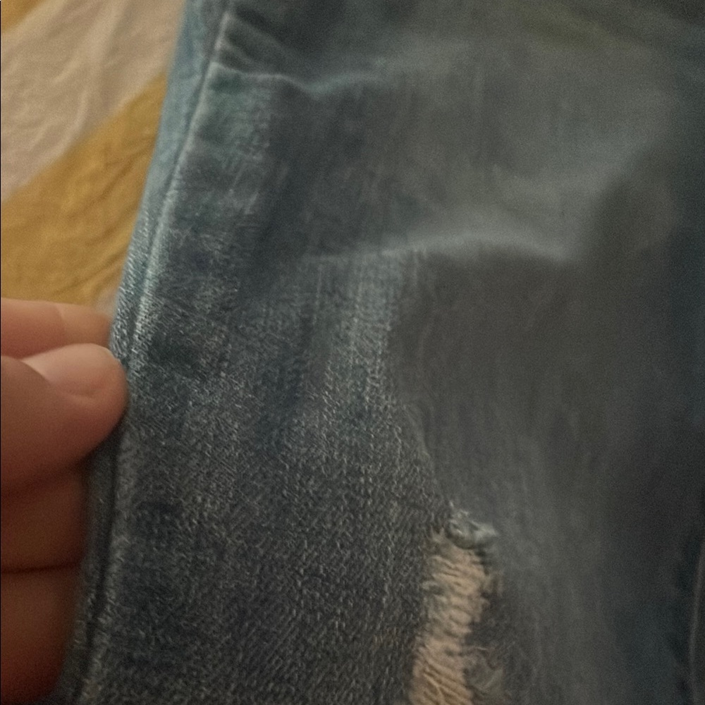 Shop taluluah Blue Skinny Jeans with Distressed Details - Picture 3 of 3